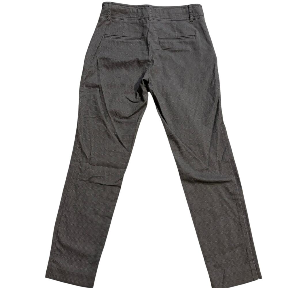 Anthropologie x Cartonnier Charlie Cropped Trouser Pant Textured Gray Size 0